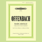 Offenbach - Barcarolle For Piano Book