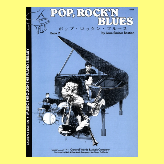 Bastien - Pop Rock n Blues Piano Book 2
