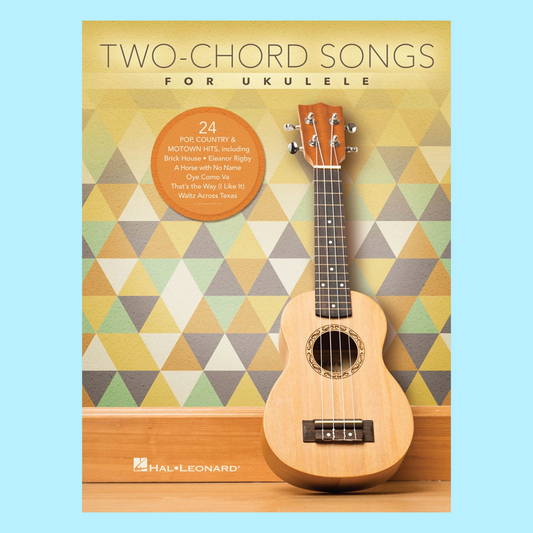 Two Chord Songs For Ukulele Book (24 Songs)