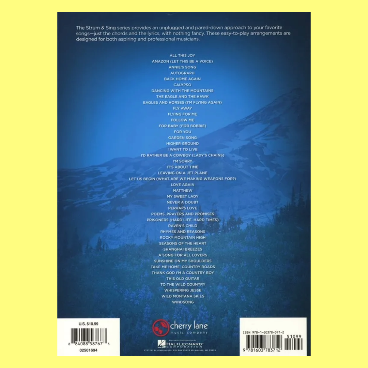 John Denver Strum & Sing Ukulele Book (43 Songs)