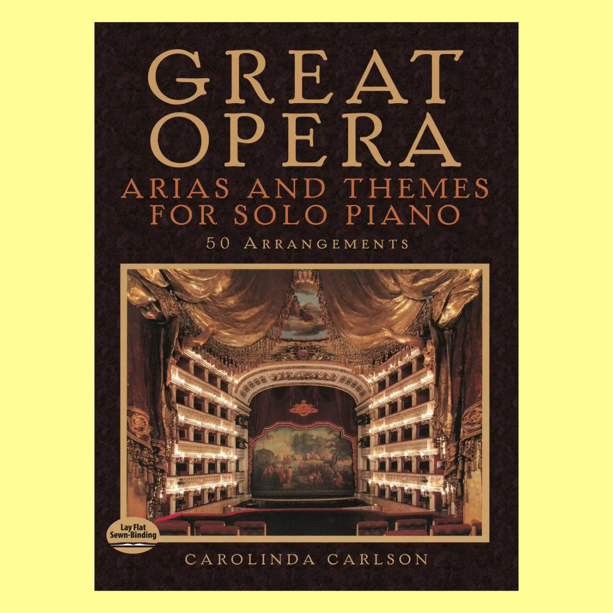 Great Opera Arias And Themes For Solo Piano Book (50 Opera Melodies)