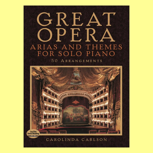 Great Opera Arias And Themes For Solo Piano Book (50 Opera Melodies)