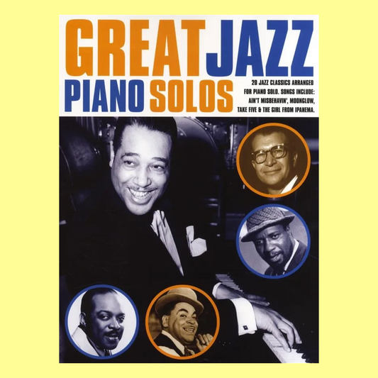 Great Jazz Piano Solos Book (20 Songs)