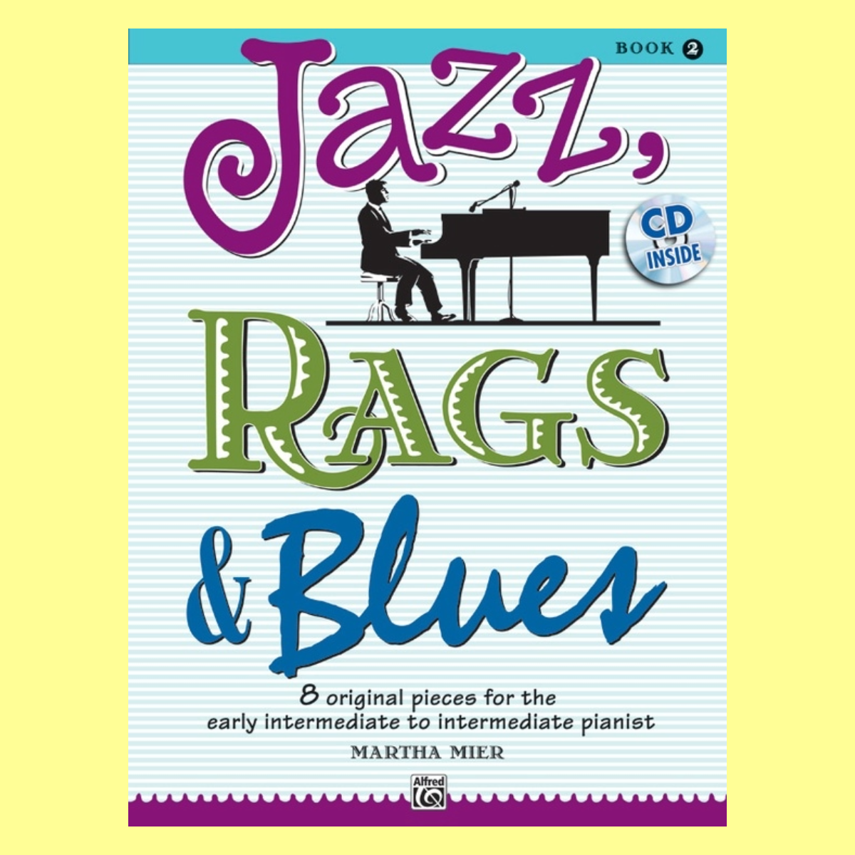 Jazz, Rags & Blues Book 2 (Book/Cd)