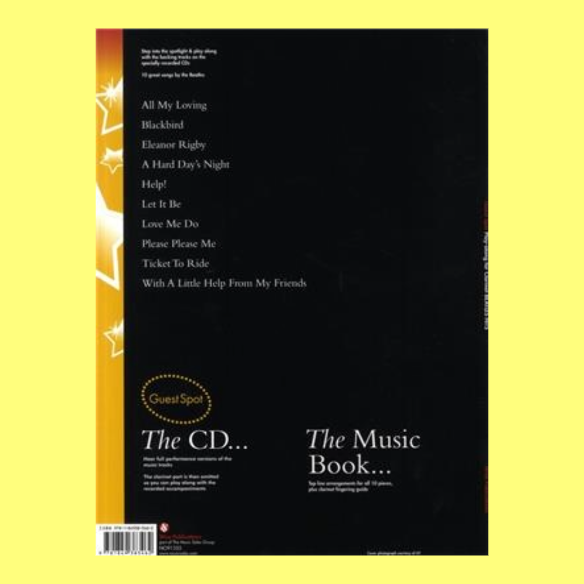 Guest Spot - Beatles Hits Play Along Clarinet Book/Cd