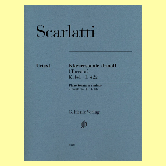 Scarlatti - Sonata In D Minor (Toccata) K 141 L422 Piano Book