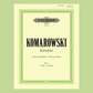 Komarovsky - Concerto No 2 A Violin with Piano Accompaniment Book