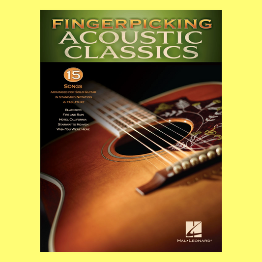 Fingerpicking Acoustic Classics Book