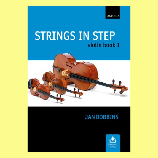 Strings In Step - Violin Book 1 (Book/Audio) New Edition