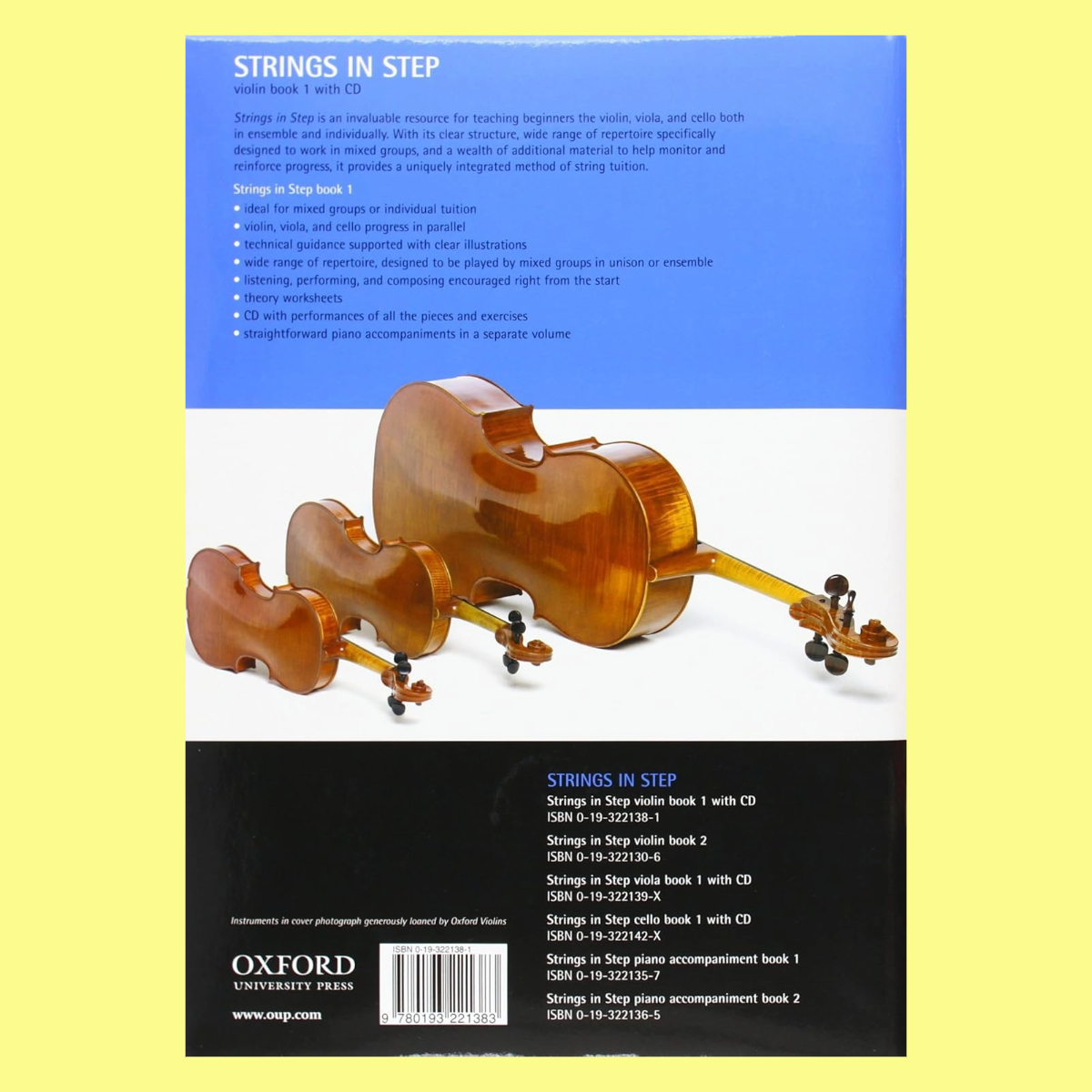 Strings In Step - Violin Book 1 (Book/Audio) New Edition