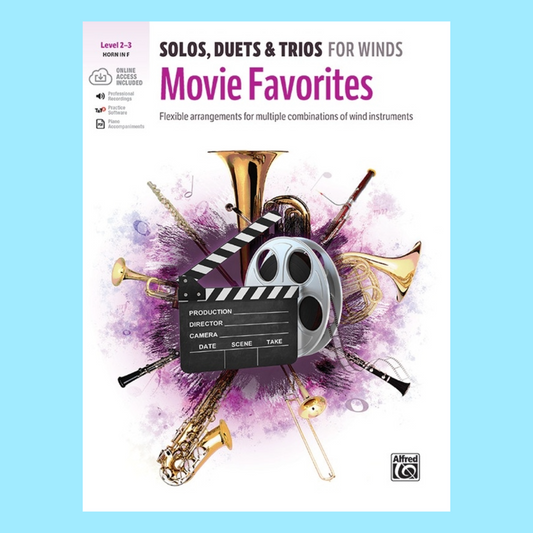 Movie Favorites - Horn Solos/Duets/Trios Book and Audio