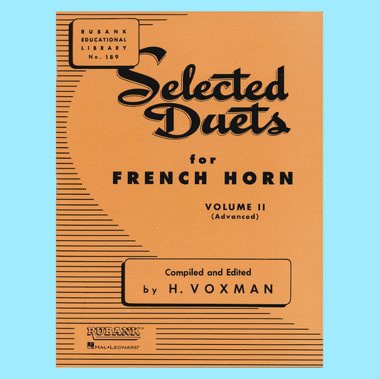 Selected Duets - French Horn Volume 2 Book (Advanced)