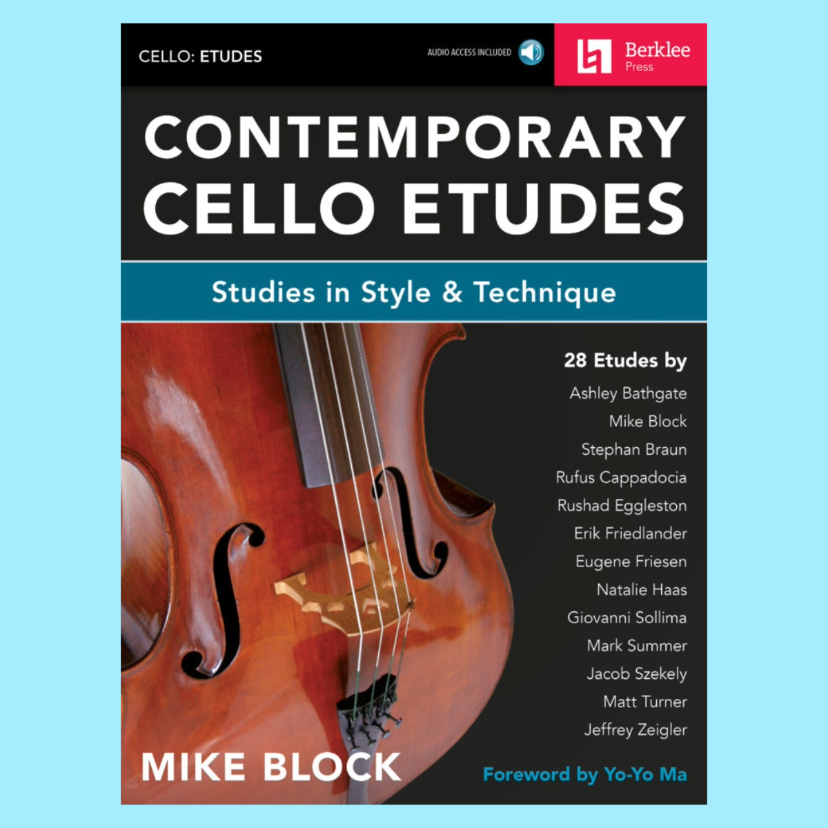 Berklee Press - Contemporary Cello Etudes Book/Ola