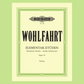 Franz Wohlfahrt - 40 Elementary Studies Op 54 for Violin Book