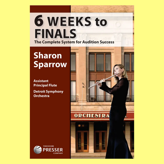 Sharon Sparrow - 6 Weeks To Finals Flute Book