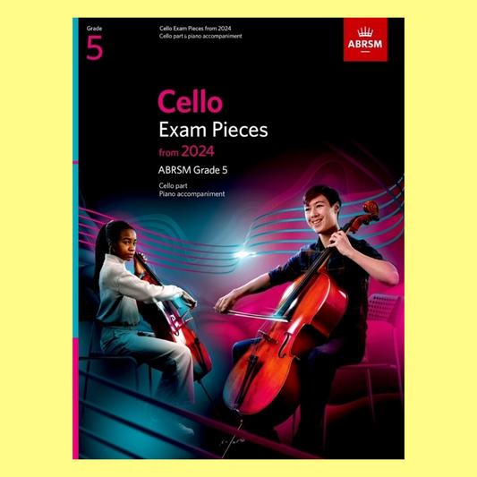 ABRSM - Cello Exam Pieces Grade 5 Cello/Piano (2024)