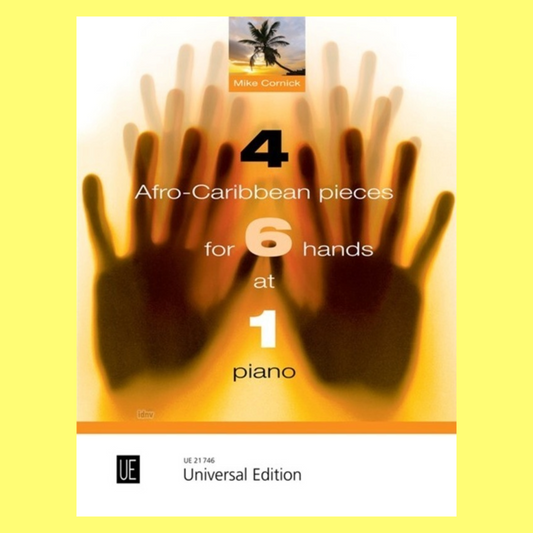 4 Afro-Caribbean Pieces for 6 Hands, 1 Piano Book