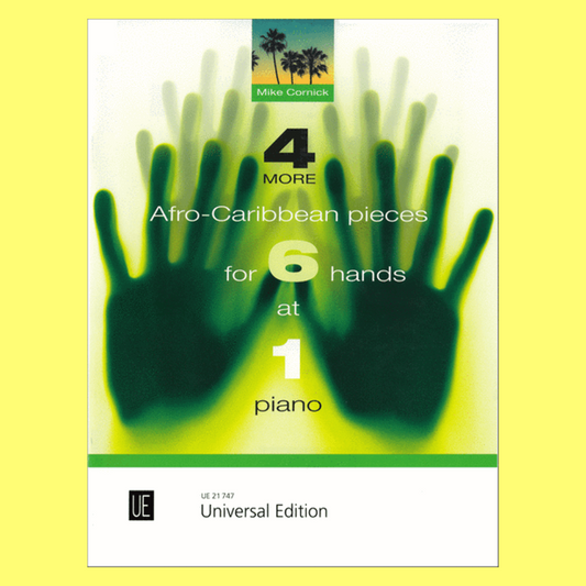 4 More Afro-Caribbean Pieces for 6 Hands, 1 Piano Book
