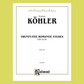 Kalmus - Ernesto Kohler 25 Etudes Romantiques Op. 66 Flute Book
