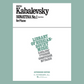 Kabalevsky - Sonatina No 1 Op 13 For Piano Book