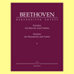 Beethoven Sonatas for Violin and Piano Volume 1 Book