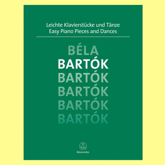 Bela  Bartok - Easy Piano Pieces and Dances Book