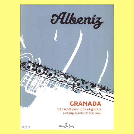 Isaac Albeniz -  Granada Flute Book