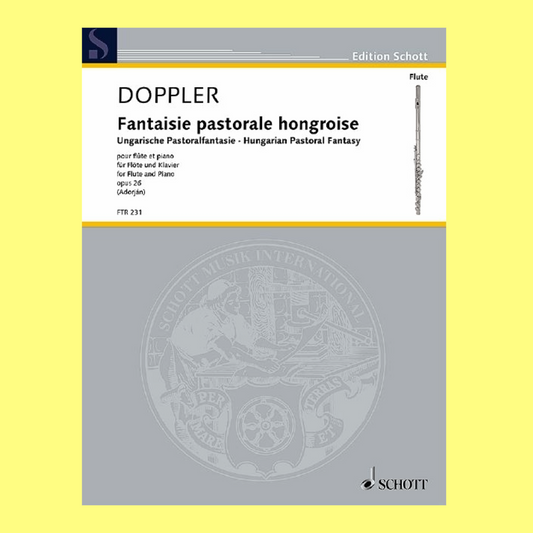 Albert Franz Doppler - Hungarian Pastoral Fantasy Op 26 Flute/Piano Book