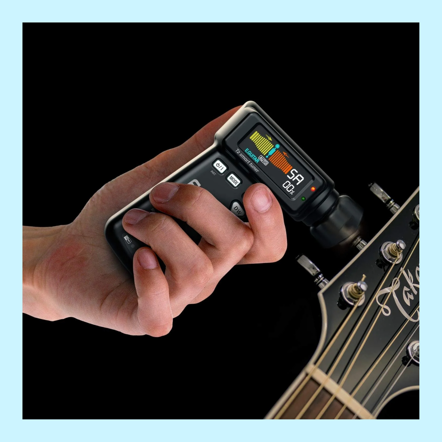 Jowoom T2+ Smart Automatic Guitar & Ukulele Tuner