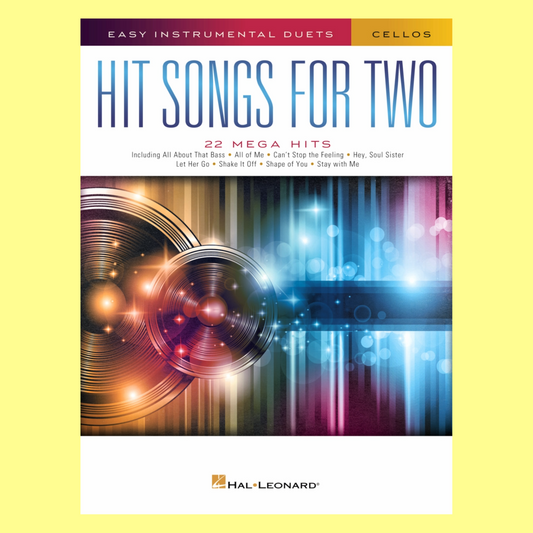 Hit Songs For Two Cellos Book