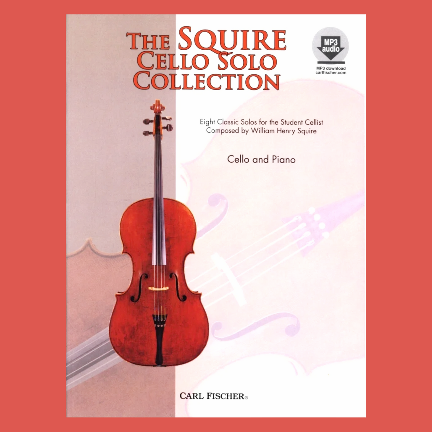 Squire Solo Cello Collection Cello/Piano Book with Audio