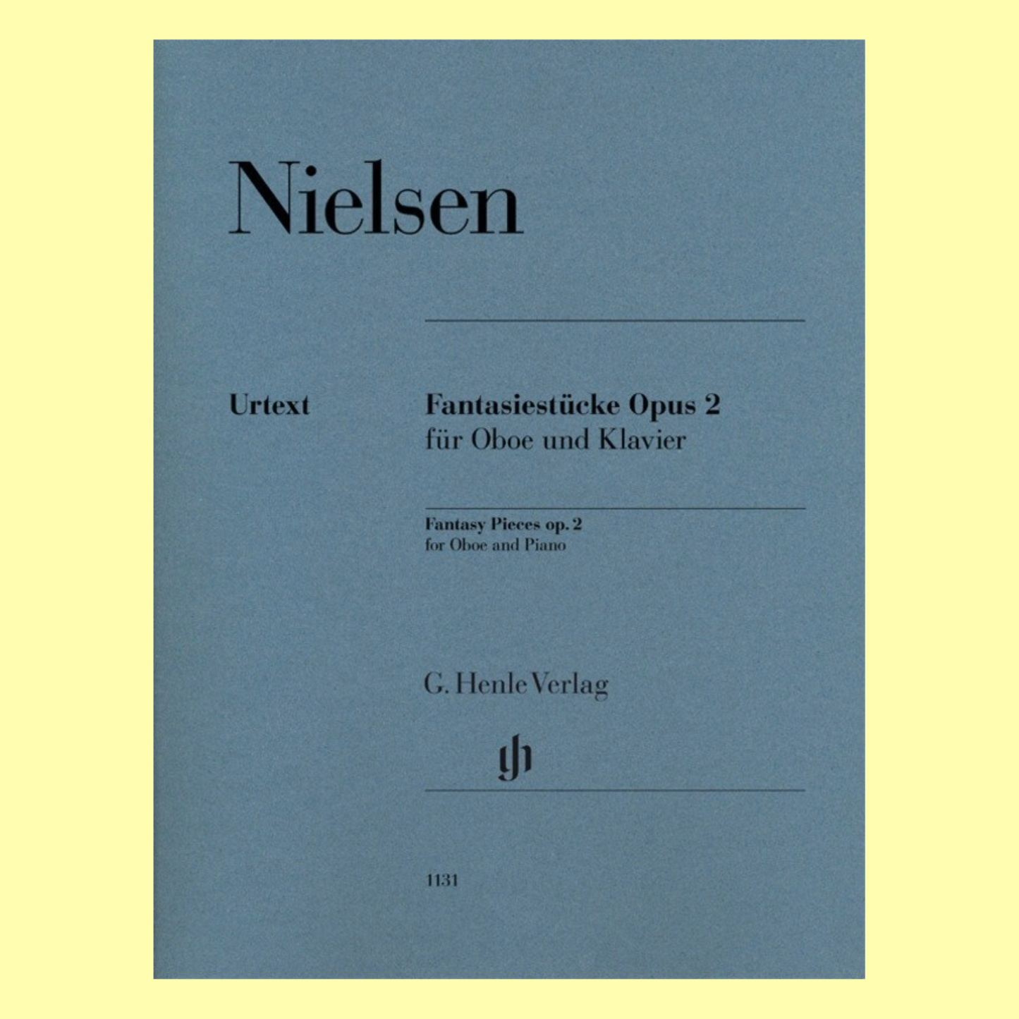 Carl Nielsen - Fantasy Pieces Op 2 for Oboe with Piano Accompaniment Book (Urtext)