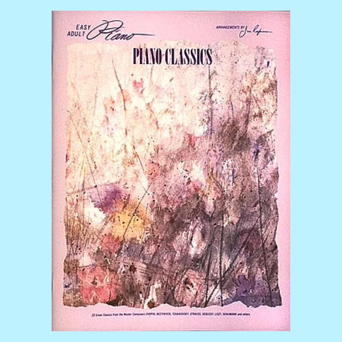 Piano Classics Easy Piano Book (22 Songs)