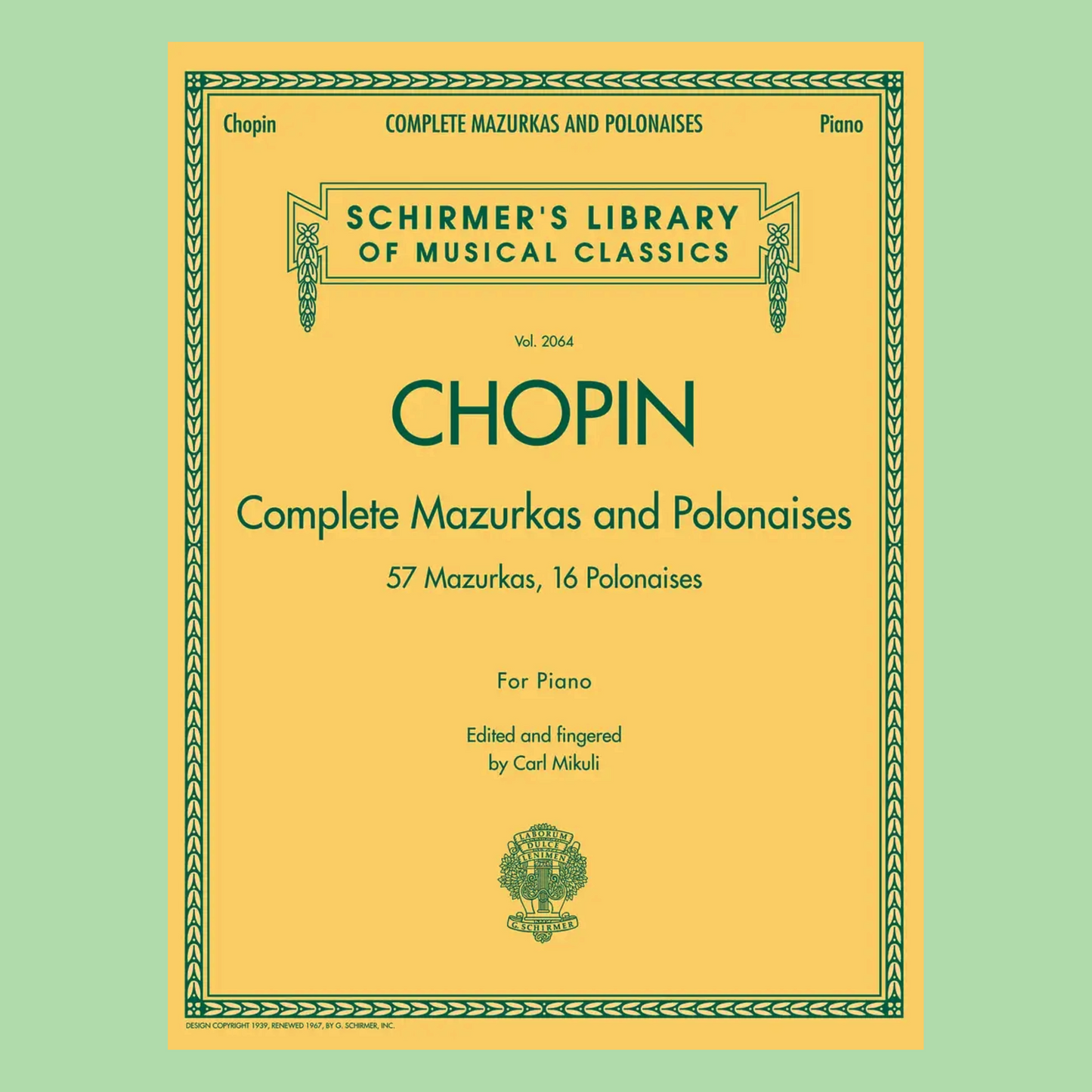 Frederic Chopin - Complete Mazurkas and Polonaises Book