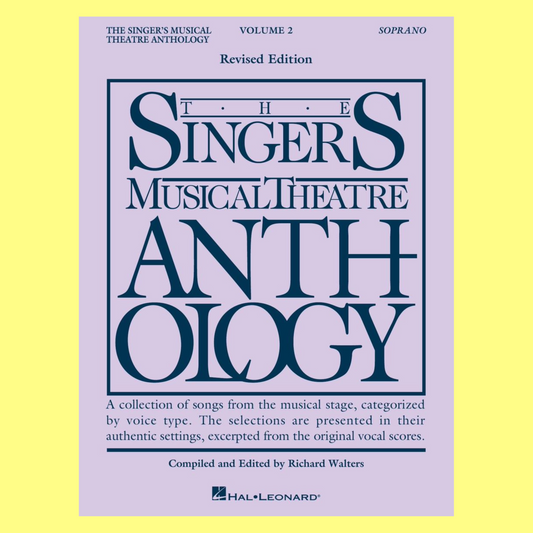 Singers Musical Theatre Anthology Volume 2 Book (Soprano)
