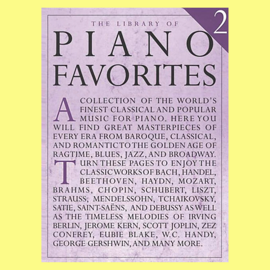 The Library Of Piano Favourites - Book 2