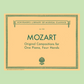 Mozart - Original Compositions For Piano Duet Book