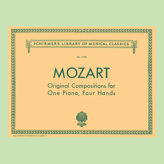 Mozart - Original Compositions For Piano Duet Book