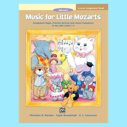 Alfred's Music For Little Mozarts - Lesson Assignment Book