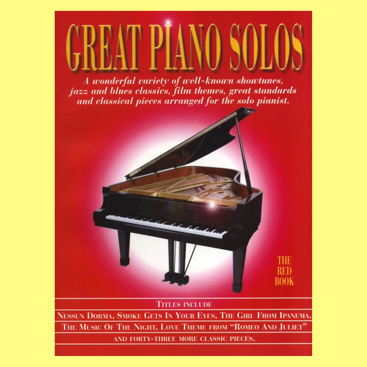 Great Piano Solos - Red Book (48 Intermediate Songs)