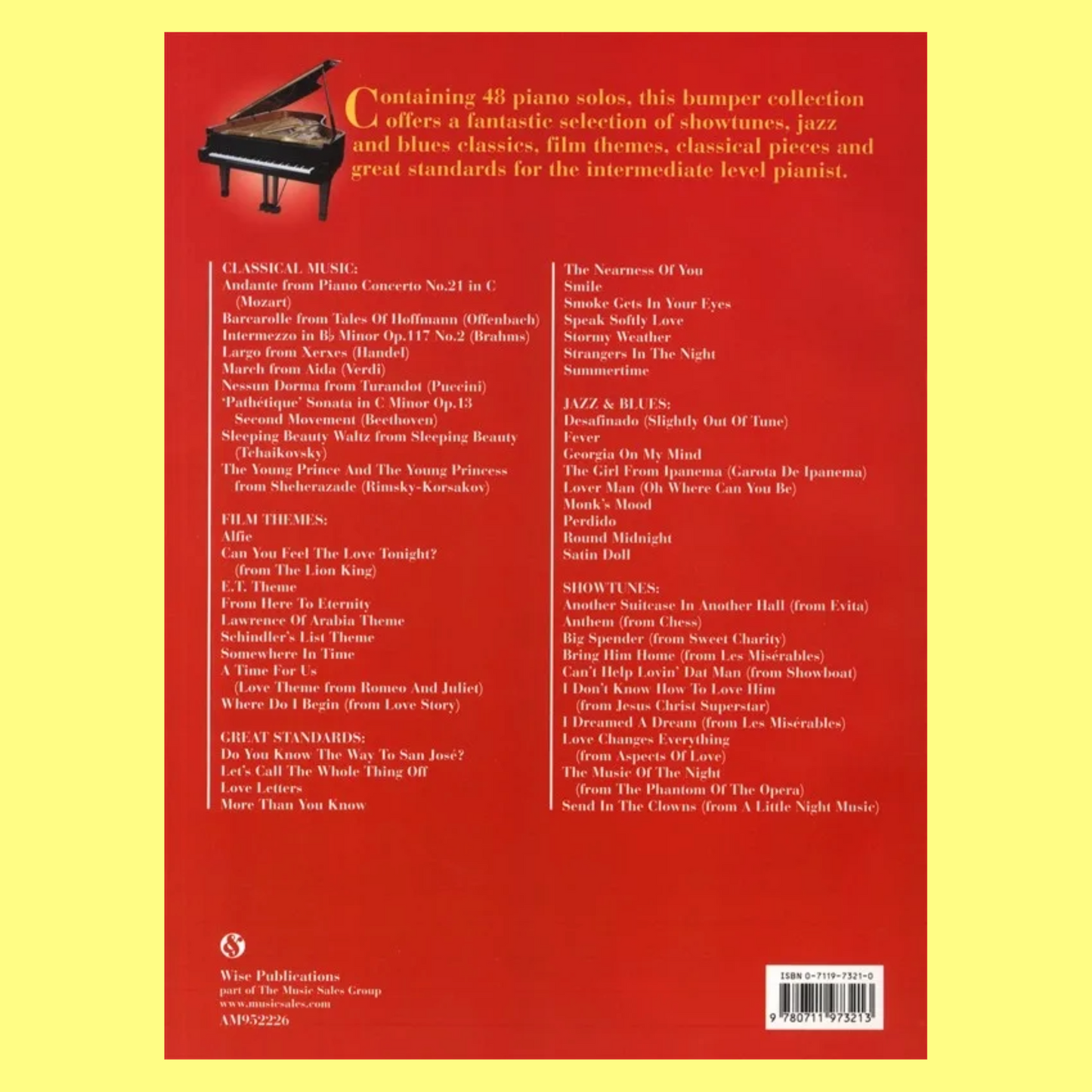 Great Piano Solos - Red Book (48 Intermediate Songs)