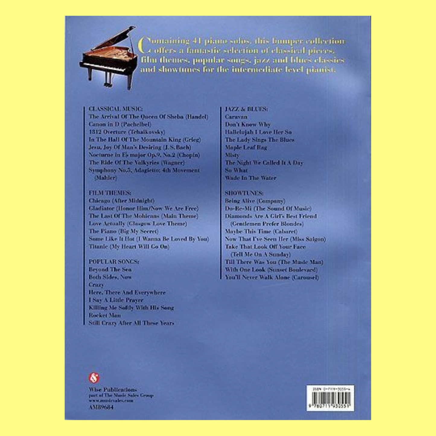 Great Piano Solos - Platinum Book (41 intermediate Songs)