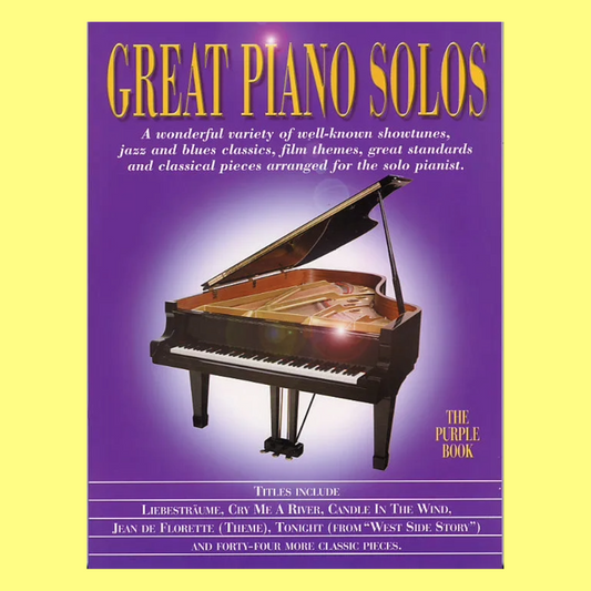 Great Piano Solos -  Purple Book (47 Intermediate Songs)