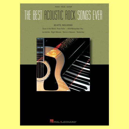 More Of The Best Acoustic Rock Songs Ever - Piano/Vocal/Guitar Songbook (65 Songs)