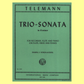 Telemann Trio Sonata in G Minor Flute with Piano Book
