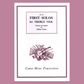 Alison Crum - First Solos for Treble Viol Book