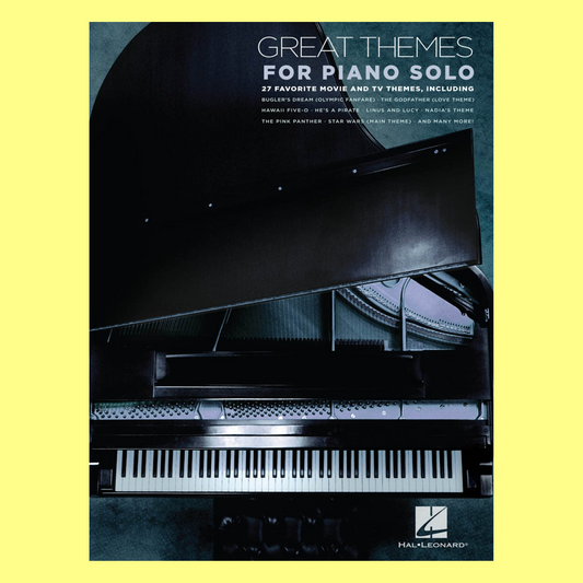 Great Themes For Piano Solo Book - Intermediate to Advanced