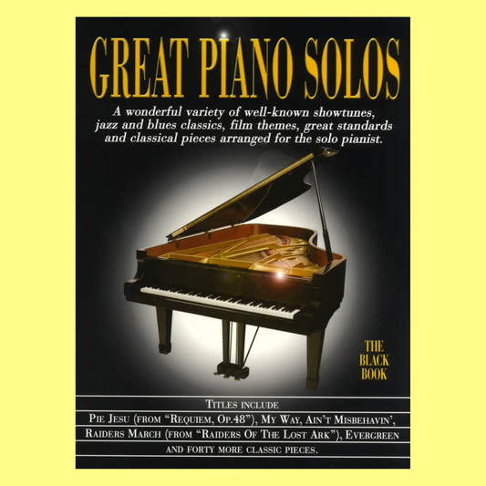 Great Piano Solos - The Black Book (45 Pieces)