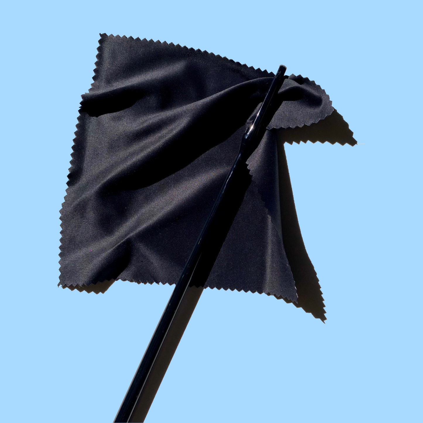 Melody Worx- Flute Cleaning Rod and Cloth (Black) 5 Pack