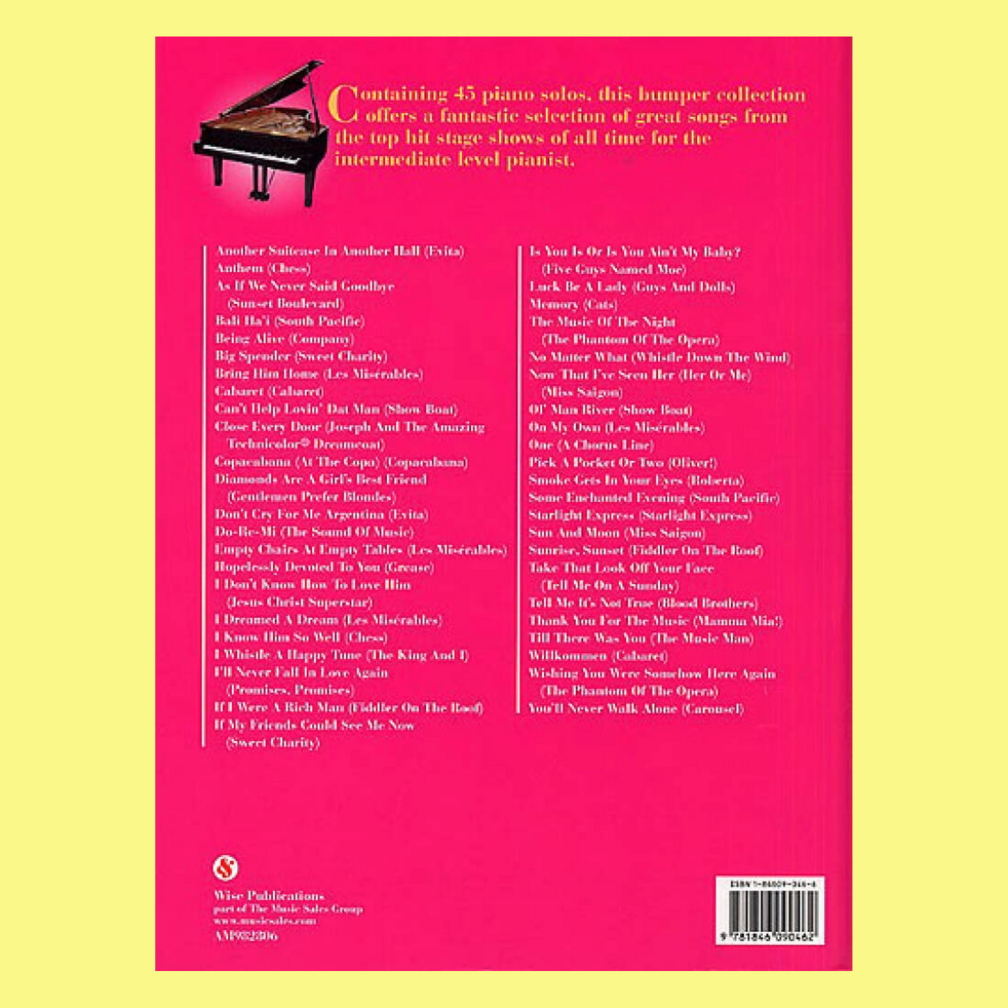 Great Piano Solos - Show Book (45 Show Tunes)